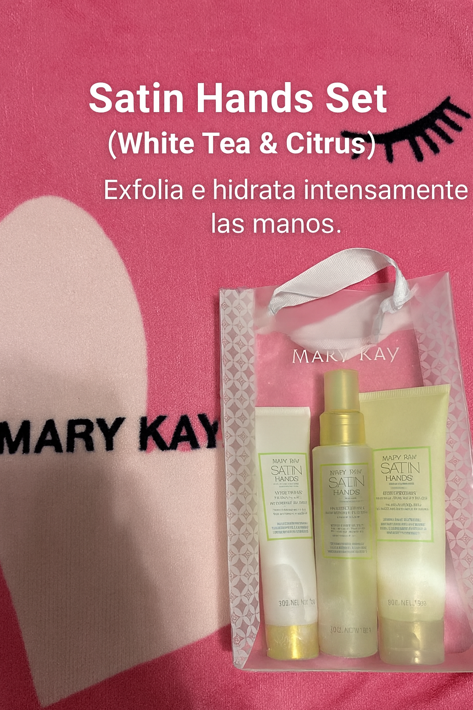Satin hands set